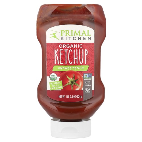 Organic Ketchup, Unsweetened, 1 lb 2.5 oz (524 g)