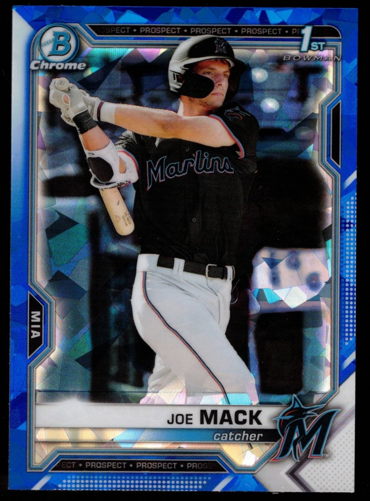 Joe Mack - 2021 Bowman Chrome Draft Sapphire Edition #BDC-159 (RC) FREE SHIPPING