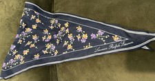 Ralph Lauren Polo Handkerchief Floral Bandana Pocket Scarf Neckerchief Vintage