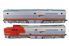 Athearn HO Scale Santa Fe Powered PA & Dummy PB Diesel Engines 75