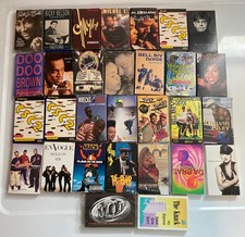 30 Cassette Singles Lot 90s Rap Rock Pop Craig Mack MOP Madonna En Vogue Blondie