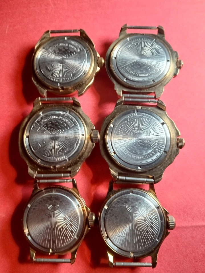 6 NUEVO Vostok Komandirskie mecánico Foto 2 de 4