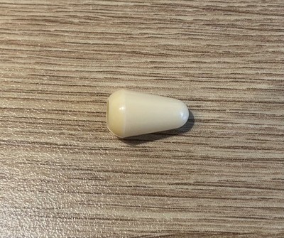 Cremefarbener E-Gitarren-Pickup 3/5-Wege Kippschalter Knopf/Spitze/Kappe Strat-Stil
