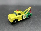 Matchbox Dode Wreck Truck Green & Yellow No 13 Lesney England Decent Condition