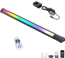RGB Under Monitor Light Bar for Gaming Desk - Smart LED with Remote Control