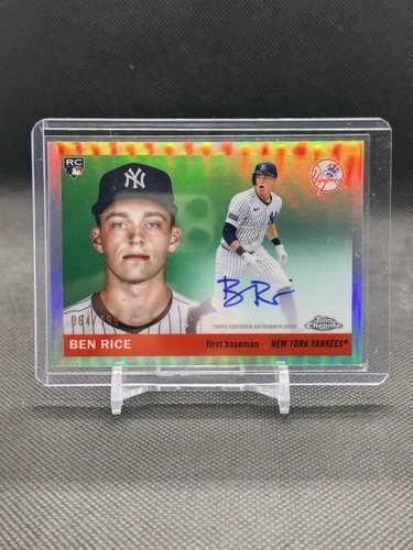 Ben Rice 2025 Topps Chrome Ben Rice #64 Refractor