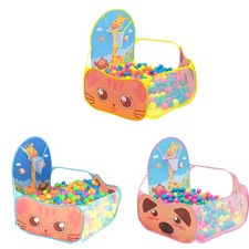 Tent House Toy Indoor And Outdoor Foldable Cartoon Ocean Ball Shootable Chil NEW