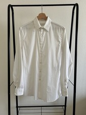 Prada Milano White Button Up Dress Shirt Men’s Size 37 / 14.5 Authentic