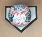 Frank Thomas Signed OML Baseball, VCBC SuperStats, Hand Painted, Beckett Witn.