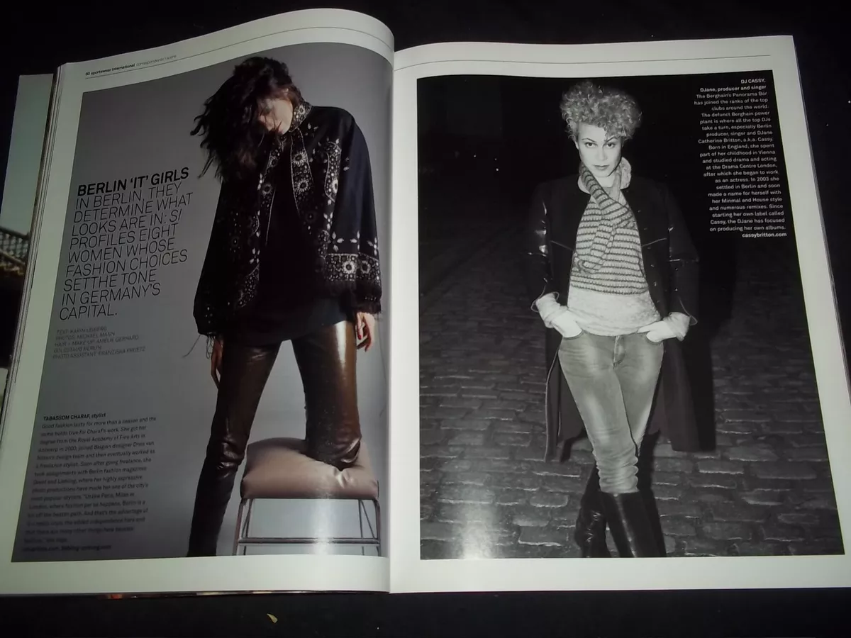 Sportswear hot sale international magazine
