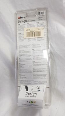 NEU Trust mc-1500 Design vertikaler Ständer Computer Mikrofon grau, versiegelt
