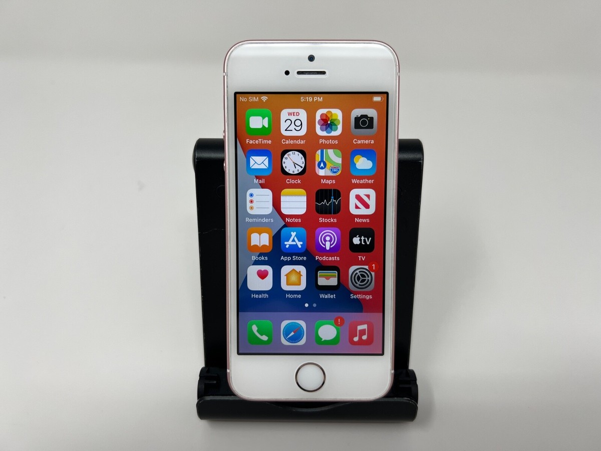 Apple iPhone SE 1st Gen 32GB Fully Unlocked, A1723 Rose Gold