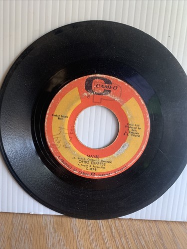 Ohio Express Beg Borrow And Steal & Maybe 45 RPM 1967 Cameo Records