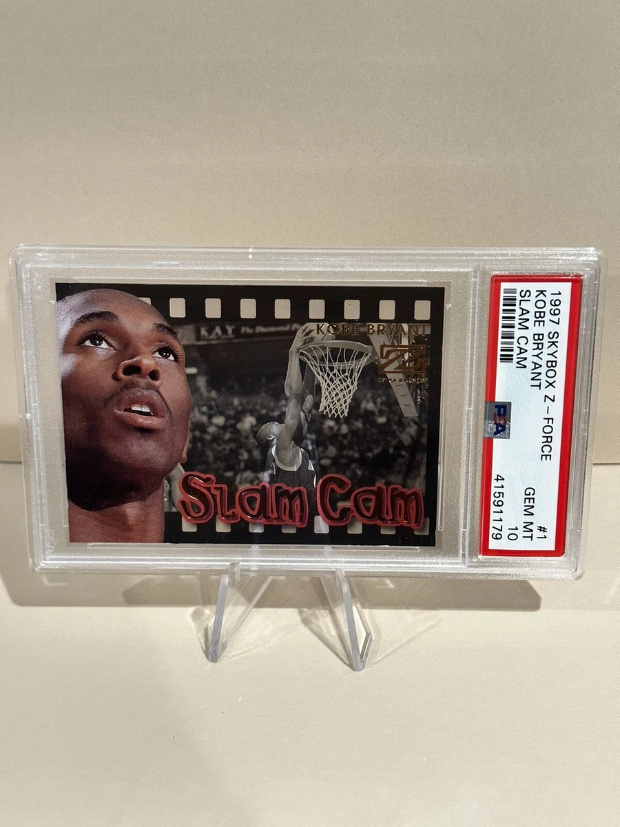 1997-98 SkyBox Z-Force Kobe Bryant Slam Cam #1 PSA 10 GEM MT | eBay