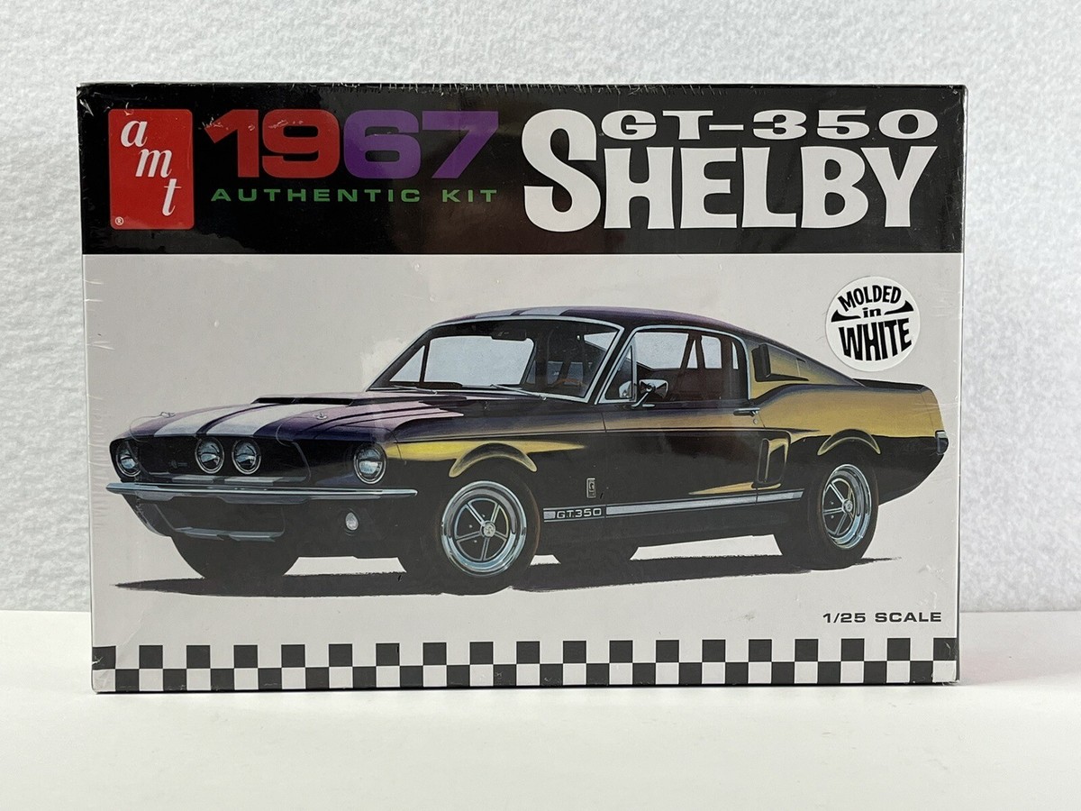 ❤︎。 AMT 1967 Shelby GT-350 Plastic Model Kit 1:25 Scale AMT800