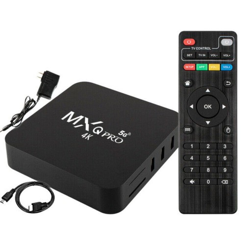 Smart TV Box MXQ Pro 4K, Android 11, Wi-Fi, Quad Core Internet Set-Top Box Media - Foto 6 di 11