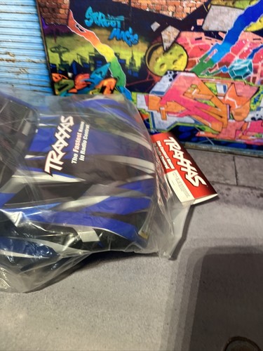New Traxxas Maxx Slash 6S Blue Factory Painted Clipless Body Rc Part #13434 - Picture 20 of 24