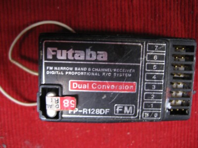 FUTABA FP -R128DF FM CHANNEL 58 RECEIVER | eBay