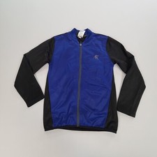 AND 1 Sweater Boys Medium Blue Full Zip Outdoors Fleece Basketball Youth Kids