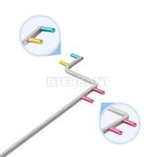 Braccio di mira universale sistema di posizionamento a raggi X Rinn con codice colore stile XCP-ORA