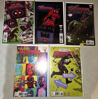 You are Deadpool #1-5 (Complete 2018 Marvel series) 1 2 3 4 5 Lot set