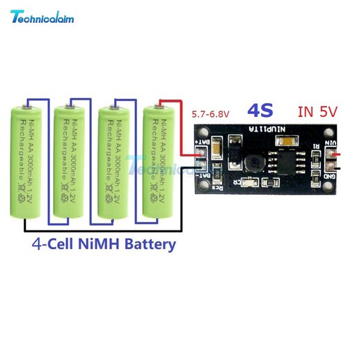 1-8S 1.2V-9.6V NiMH NiCd Battery Dedicated Charger Charging Module Board - Bild 12 von 16