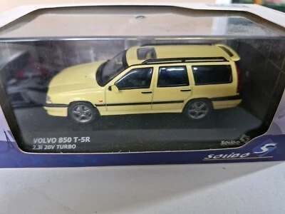 Volvo 850 T _ 5R Break Jaune Solido 1/43 - Photo 1/4