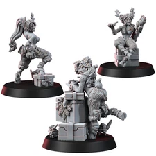 Wargame Exclusice Greater Good The Babes of Green Hunta (Pin-up) 28mm