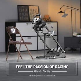 Marada Racing Steering Wheel Stand Adjustable Foldable Fits Logitech G920 G923