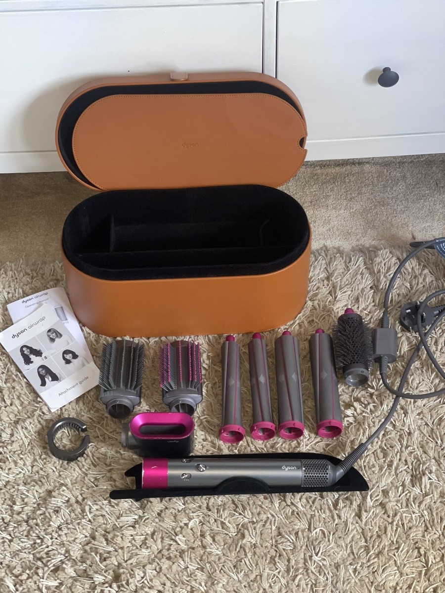 Dyson Airwrap ピンク 本体とアタッチメント フルセット Dyson Airwrap Complete LONG Hair Styler Air Wrap Blow Dryer