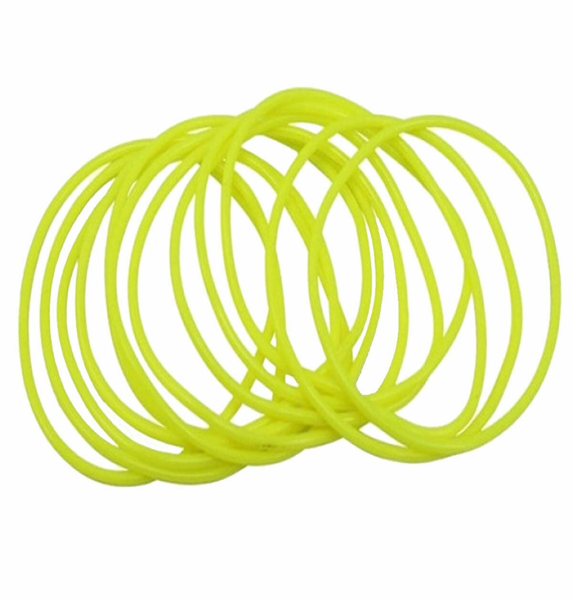 10X Gummies Shag Bands Armbänder Armbänder Jelly Gummi Armreifen
