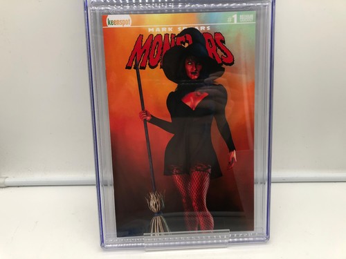 Mark Spears Monsters #1 CGC 9.8 C2E2 4th Printing Excl Keenspot 2025 LTD 500 - Picture 6 of 15