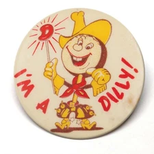 Dairy Queen I’m A Dilly Bar Cowboy Advertising Pocket Mirror