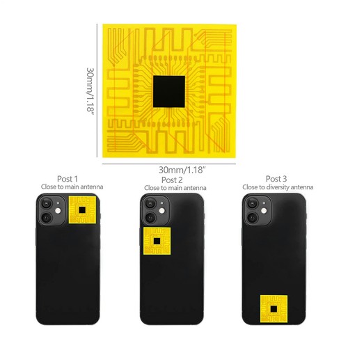 Cell Phone Signal Enhancement Antenna Booster Safeguard Stickers Signal - Photo 5 sur 7