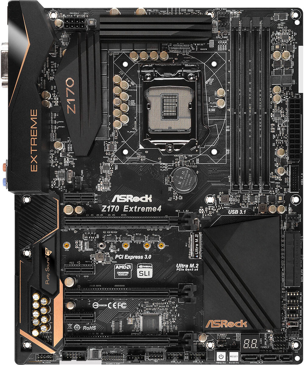 マザーボード Z270 EXTREME 4 ASRock Z270 Extreme4 Kaby Lake ATX Motherboard Review