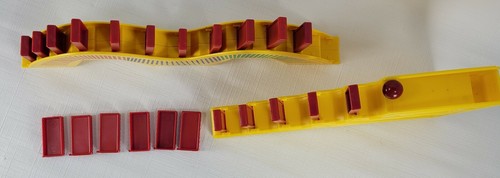 Vintage Pressman Domino Rally Camel Back Humps & Stair Zig Zag Ball Maze w/ Ball - Picture 8 of 11