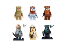 Ewok Figure lot (6 figure set)