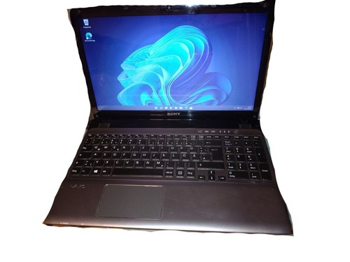 sony vaio SVE151J13M windows 11 4gb ram pentium 2020M 500gb hdd - Bild 1 von 3