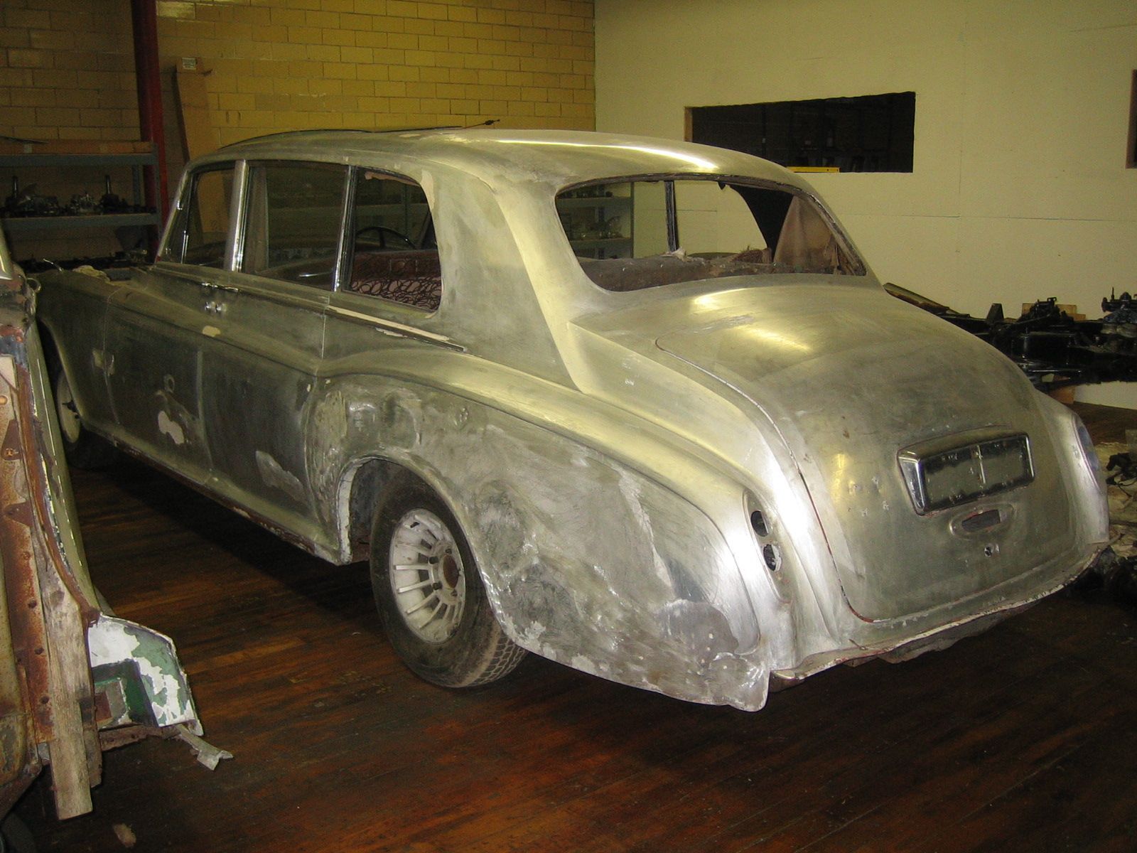 ROLLS ROYCE SILVER CLOUD BENTLEY, DOOR TREAD. LARGEST 1946-65 INVENTORY ON EARTH