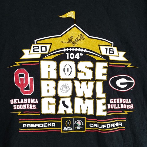 Rose Bowl Game Day T Shirt 2019 104th Exclusive Collection Football Tee Mens XL - Picture 4 of 15