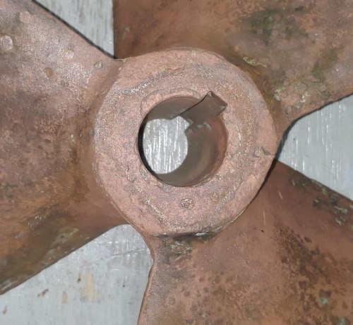 Hélice de paso a máquina colombiana, 19 X 11 X 3 X 1.25" orificio, bronce, LH - Imagen 6 de 6