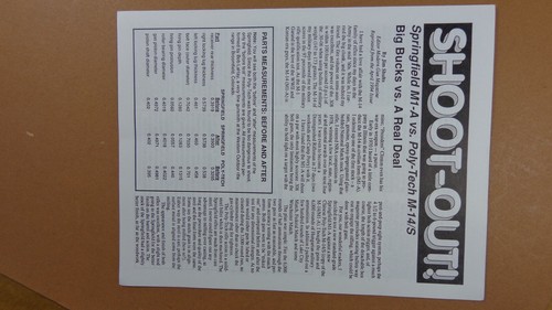 1994 SPRINGFIELD ARMORY RIFLE PISTOL RACEGUNS SASS RETAIL PRICES 8 INSERTS - Picture 12 of 12
