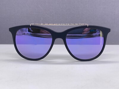 Prada Sonnenbrille Damen Herren Verspiegelt Rechteckig Schwarz RAM 7832