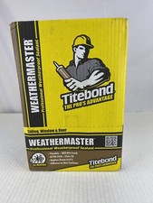 Titebond Sealants Siding Window Door WeatherMaster Sealant Gray White 12-Pack 