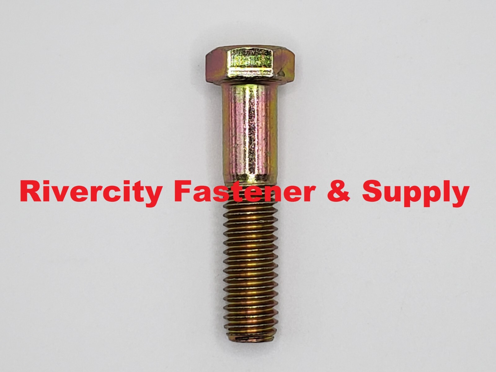 7/16-14x2 Hex Head Cap Screws 7/16-14 x 2.0 Bolts 7/16x14 x 2 Grade 8 ...