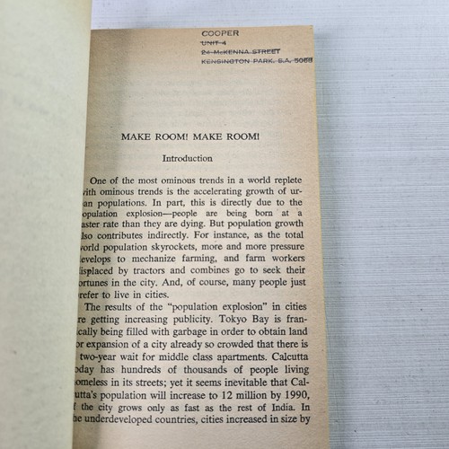Soylent Green Harry Harrison PB Book 1973 Science Fiction Fantasy Movie Tie-In - Picture 13 of 14