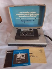 Keystone Everflash 20 instant loading electric flash vintage camera w box