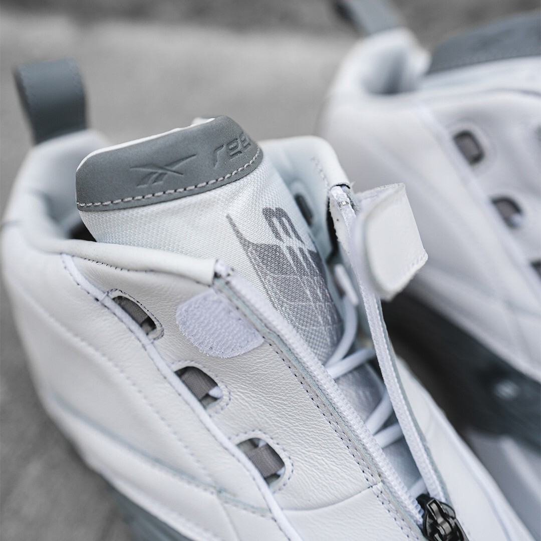 Reebok Answer 4 Allen Iverson 54 Points New Basketball Shoes GX6234 Size 7 Mens Reebok Answer IV Allen Iverson Grey White 54 Points Playoffs  main image 4