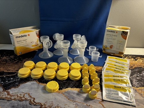 Medela Breast Pump Lot of parts and accessories