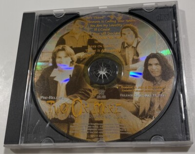 PROMO Two Or More  Life In The Diamond Lane  1996 Pre-Release Star Song Debut CD